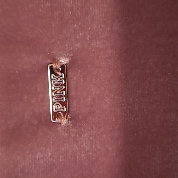 PINK VS Velour Bike Shorts NWOT - Picture 3 of 12